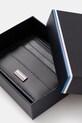 Tommy Hilfiger portacarte in pelle blu navy AM0AM13243