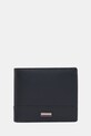 Tommy Hilfiger portafoglio in pelle semplice blu navy AM0AM13246