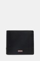 Tommy Hilfiger portfel skórzany skóra licowa czarny AM0AM13246