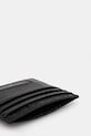 Accesorii Tommy Hilfiger card holder din piele AM0AM13250 negru