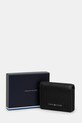 Кожаный кошелек Tommy Hilfiger чёрный AM0AM13254
