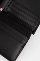 Kožená peňaženka Tommy Hilfiger AM0AM13260 čierna