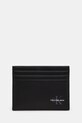 Шкіряний чохол на банківські карти Calvin Klein Jeans чохол для карт чорний LV04G1029G