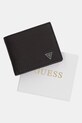 Шкіряний гаманець Guess BARCELLONA SMBAGR.LEA24 коричневий