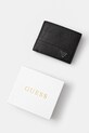 Шкіряний гаманець Guess BARCELLONA чорний SMBAGR.LEA24