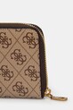 Кожен портфейл Guess LYON SMLYLL.LEA28 кафяв SS25