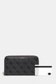 Кожен портфейл Guess LYON SMLYLL.LEA28 сив
