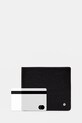 Geox portafoglio in pelle WALLET U35JFB.00046 nero