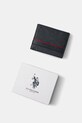 U.S. Polo Assn. portofel de piele Yale bleumarin WEUYA2619MHA