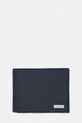 Kožená peňaženka U.S. Polo Assn. Utah usňová koža tmavomodrá WEUUA2614MHA