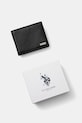 U.S. Polo Assn. portofel de piele Utah negru WEUUA2614MHA