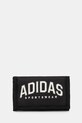 adidas portfel VARSITY WAL syntetyczny czarny JG1107