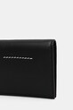 Kožená peňaženka MM6 Maison Margiela SA5UI0015.P7258 čierna SS25