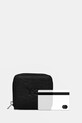 Кожен портфейл Y-3 Crinkle Leather Wallet JD2895 черен