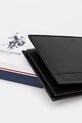 Δερμάτινο πορτοφόλι U.S. Polo Assn. Sti.H Wallet μαύρο AIUS82353MHA