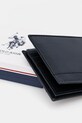 Шкіряний гаманець U.S. Polo Assn. Sti.H Wallet темно-синій AIUS82352MHA