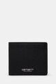 Carhartt WIP leather wallet Vegas Billfold Wallet grain leather black I033108.0M4XX