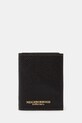 NEIGHBORHOOD portfel COATED WALLET imitacja skóry licowej brązowy 251MVNH.AC01
