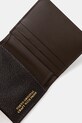 NEIGHBORHOOD portfel COATED WALLET brązowy 251MVNH.AC01