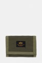 Alpha Industries portfel Combat Label Wallet tekstylny zielony 156951.142