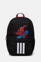 adidas Performance plecak dziecięcy MRVL nie mieści A4 czarny JG5788
