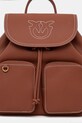 Шкіряний рюкзак Pinko коричневий 104351.A1LF