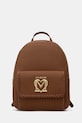 Ruksak Love Moschino nášivka hnedá JC4129PP1
