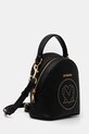 Шкіряний рюкзак Love Moschino JC4069PP1 чорний SS25