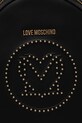 Шкіряний рюкзак Love Moschino чорний JC4069PP1