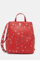 Раница Desigual REBEL SUMY RED щампа червен 25SAKP31