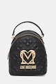 Love Moschino plecak nie mieści A4 czarny JC4304PP0MK1200A