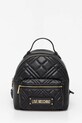 Love Moschino hátizsák szintetikus fekete JC4148PP0MLA0000