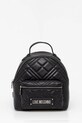 Love Moschino plecak nie mieści A4 czarny JC4148PP0MLA000B