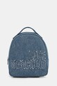 Джинсовый рюкзак Love Moschino аппликация голубой JC4246PP0MKM0750