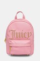 Juicy Couture plecak KIMBERLY PU nie mieści A4 różowy BEJQL8796WVP