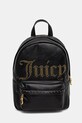 Juicy Couture plecak KIMBERLY PU nie mieści A4 czarny BEJQL8796WVP