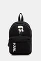 Karl Lagerfeld plecak dziecięcy tekstylny czarny Z30406