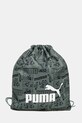 Παιδικό σακίδιο Puma PHASE AOP Small Gym Sack υφασμάτινο πράσινο 091325