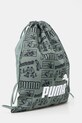 Παιδικό σακίδιο Puma PHASE AOP Small Gym Sack 091325 πράσινο SS25