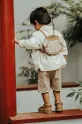 Donsje zaino in pelle bambino/a Kapi Special Backpack Monkey piccola impronta marrone 5005221