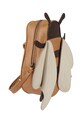 Dětský kožený batoh Donsje Mur Backpack Bee hnědá 5417401