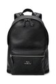 Шкіряний рюкзак Polo Ralph Lauren лицьова шкіра чорний 405962456