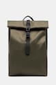 Рюкзак Rains Rolltop Rucksack Mini W3 синтетический зелёный 13330.105