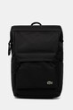 Рюкзак Lacoste гладкий чёрный NU4598NE