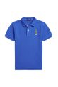 Pamučna polo majica Polo Ralph Lauren pamuk plava 322952585002