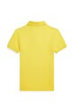 Детска памучна тениска с яка Polo Ralph Lauren 323708857184 жълт SS25