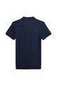 Детское хлопковое поло Polo Ralph Lauren 323708861113 тёмно-синий SS25