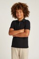 Calvin Klein Jeans tricou polo copii 0 uni negru IB0IB02370.PPYA