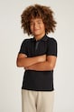 Calvin Klein Jeans tricou polo copii 0 uni negru IB0IB02370.PPYA