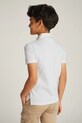 Tommy Hilfiger polo bambino bianco KB0KB09332.116.122.PPYA